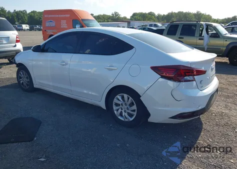2020 Hyundai Elantra Se from USA, damaged, VIN 5NPD74LF6LH500837